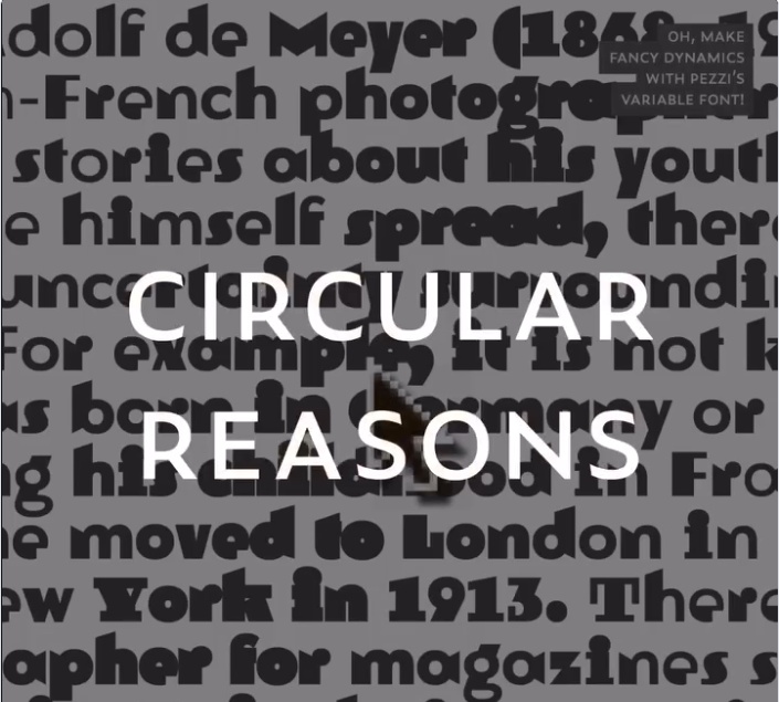 Promotional image for upcoming 23 April Circular Reasons talk with Bas Jacobs, at St. Bride Foundation, London, UK.