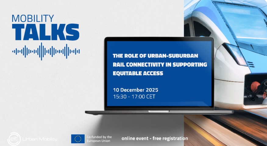 Image to promote the upcoming 10 December webinar: Mobility Talks 32