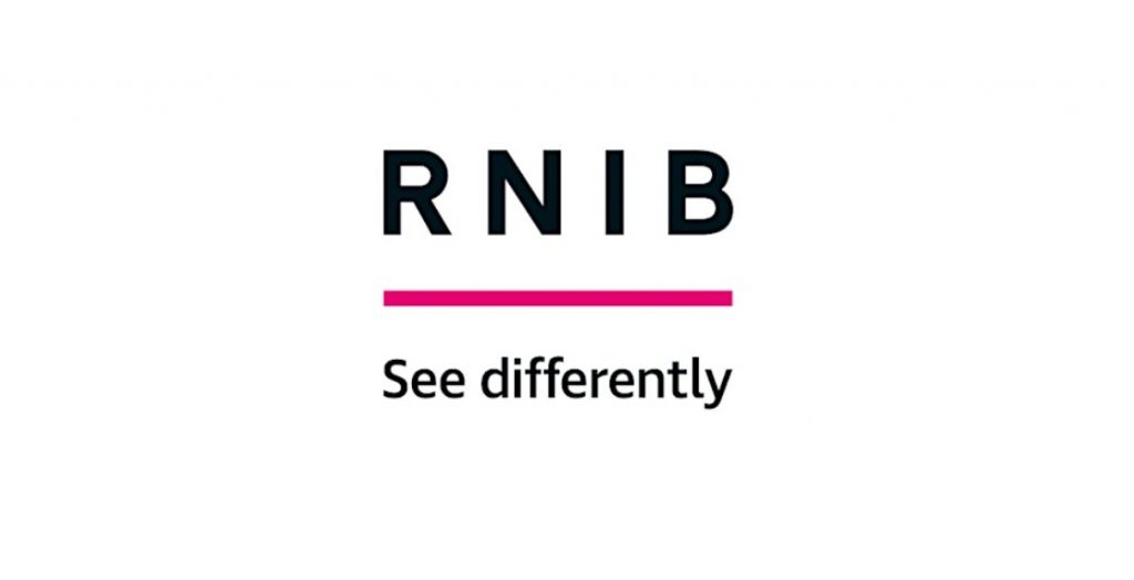 RNIB log for 'See differently' workshop