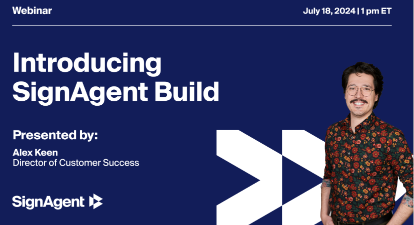 Introducing SignAgent Build