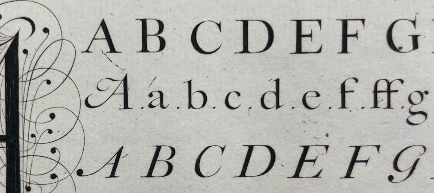 Examples of Baskerville serif font