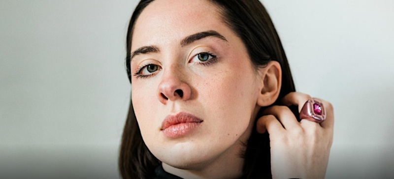 Head and shoulder shot of Harriet Wilson (in colour)