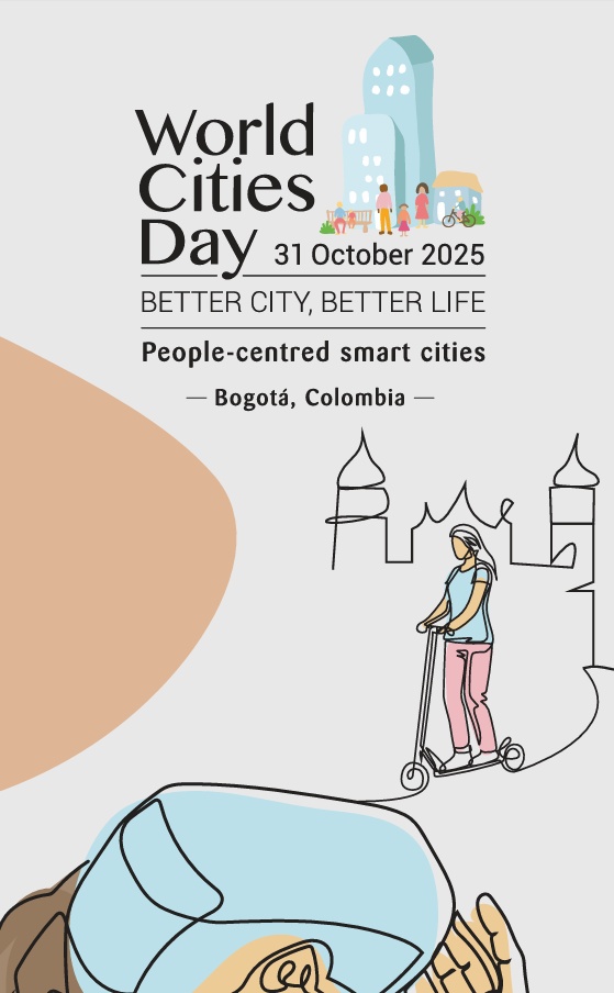 Promotional image for World Cities Day 2025