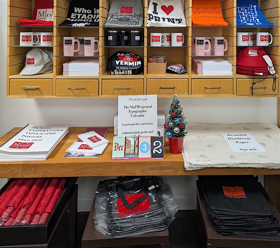 Sip, Shop and Print with the Museum of Printing