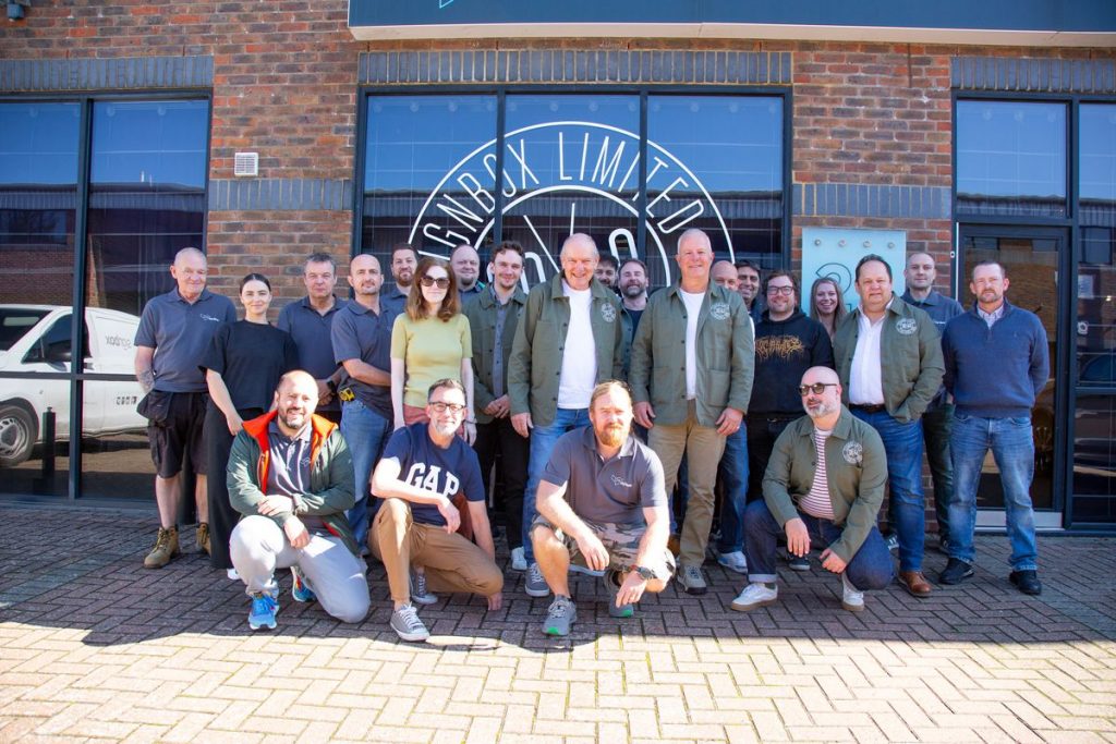 The Signbox team as of September 2025.